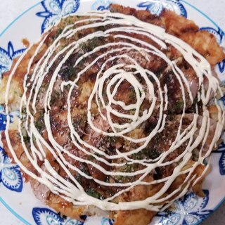 葱たっぷり！キャベツで作る、ねぎ焼き